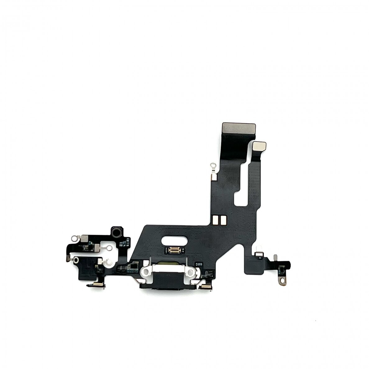iPhone 11 charging port flex cable (White) (Original / Used)