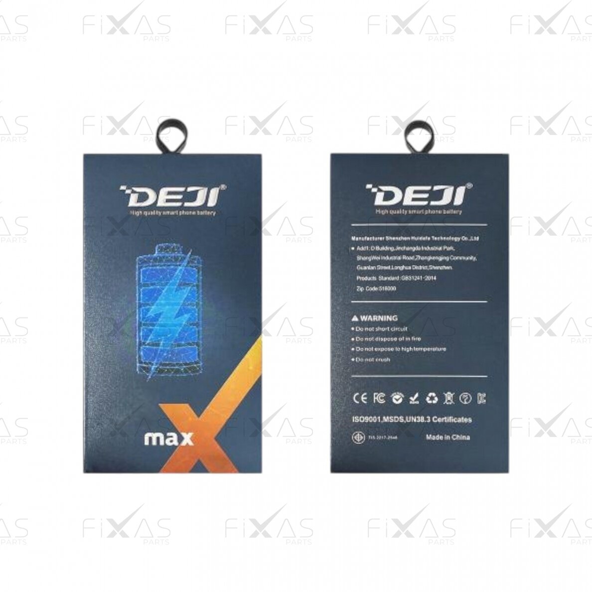 DEJI battery with sticker for iPhone 11 Pro (High Capacity) (Compatible) 1 DEJI battery with sticker for iPhone 11 Pro (High Capacity) (Compatible) 1