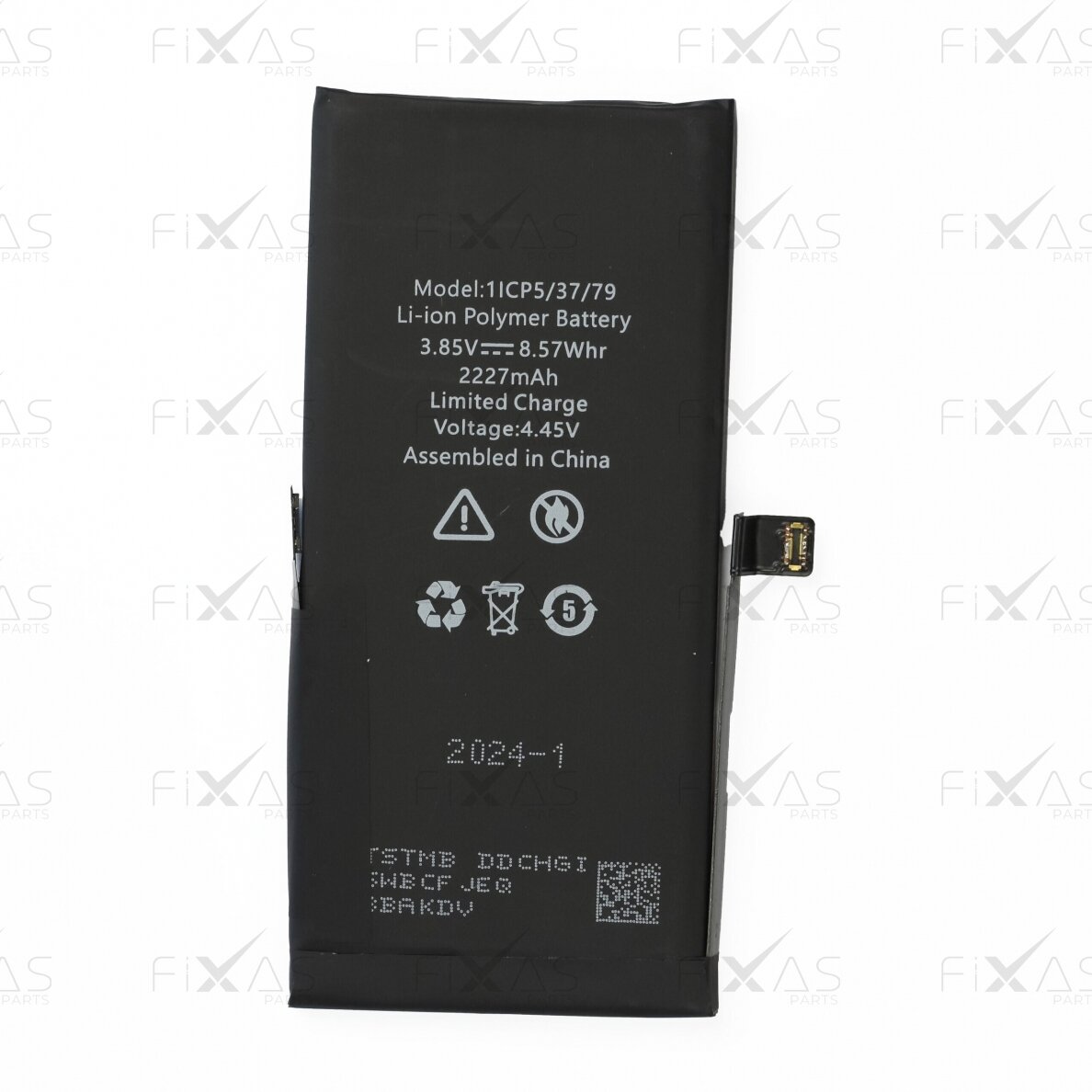 Akumuliatorius su lipduku skirtas iPhone 12 mini (Compatible)