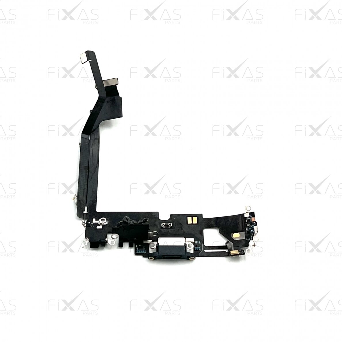 iPhone 13 Pro charging port flex cable (Silver) (Original / Used)