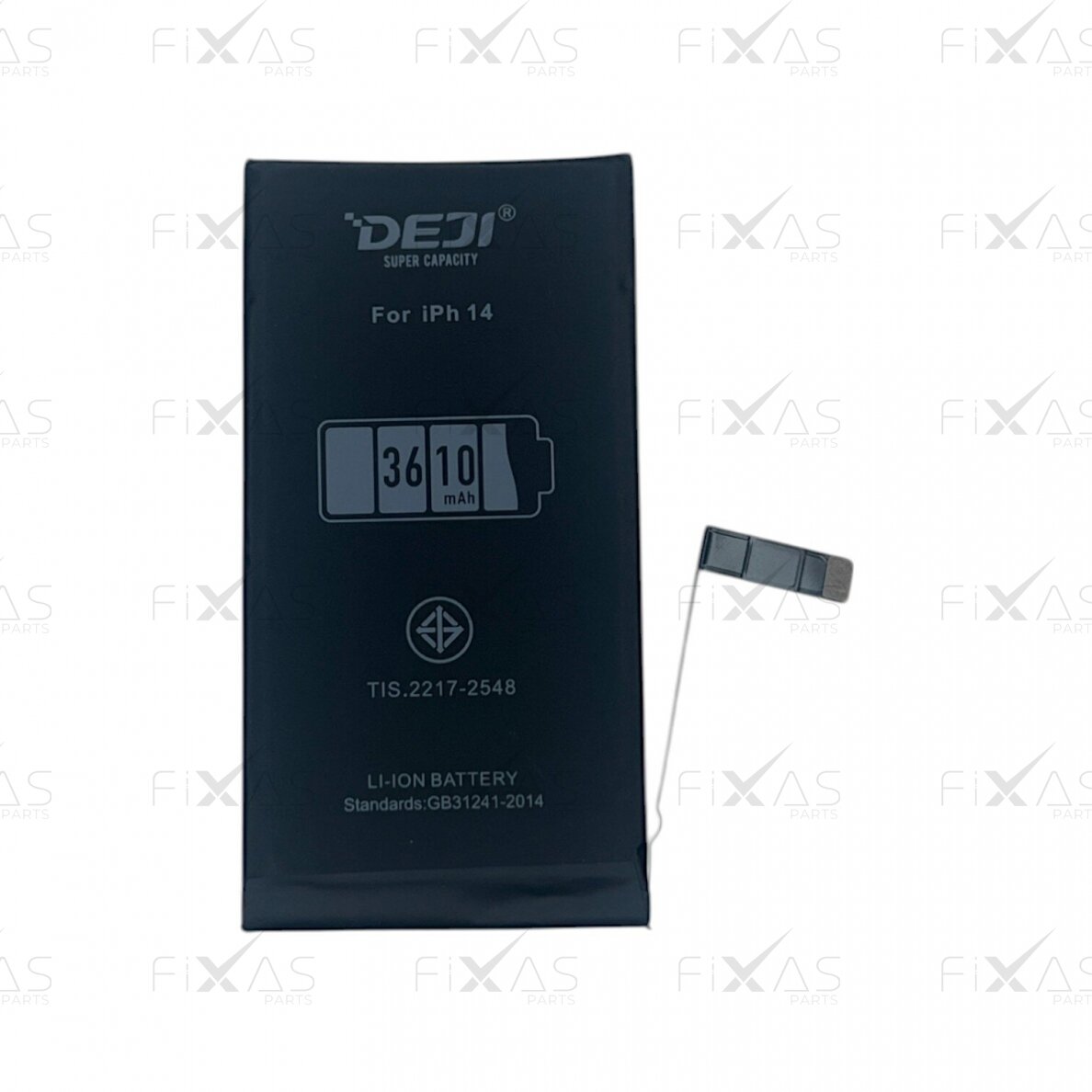 DEJI akumuliatorius su lipduku skirtas iPhone 14 (Padidintos Talpos) (Compatible) 1