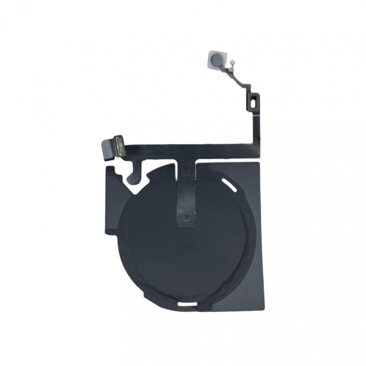 iPhone 15 Plus wireless charging antenna + flashlight flex cable (Original / Used) iPhone 15 Plus wireless charging antenna + flashlight flex cable (Original / Used)