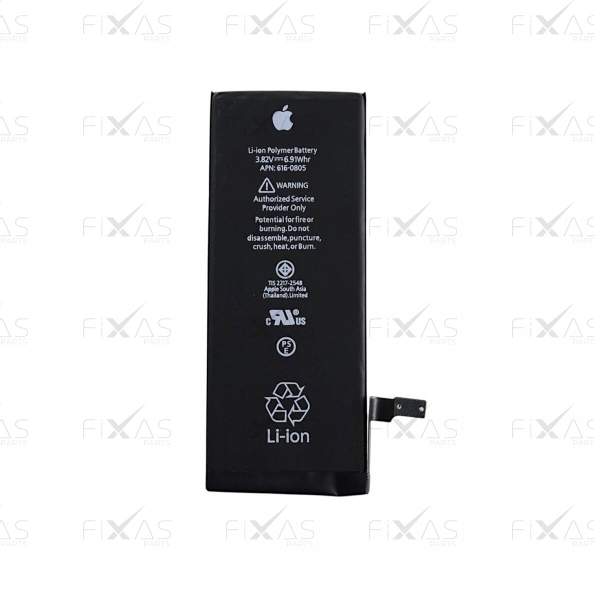 Akumuliatorius su lipduku skirtas iPhone 6 (Compatible)