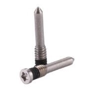 iPhone 15 / Pro / Pro Max / Plus Pentalobe Screws (White) (1pc) (Compatible) iPhone 15 / Pro / Pro Max / Plus Pentalobe Screws (White) (1pc) (Compatible)