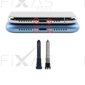 iPhone 14 / Pro / Pro Max / Plus  Pentalobe Screws (Blue) (1pc) (Compatible)