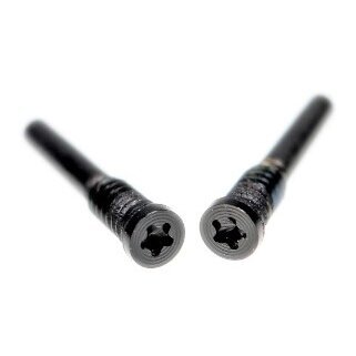 iPhone 15 / Pro / Pro Max / Plus Pentalobe Screws (Black) (1pc) (Compatible)