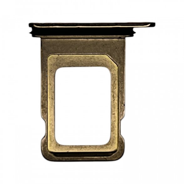 iPhone 11 Pro / 11 Pro Max Sim card holder (Gold) (Compatible) iPhone 11 Pro / 11 Pro Max Sim card holder (Gold) (Compatible)