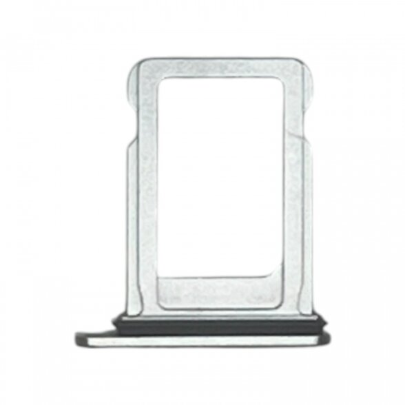 iPhone 12 mini Sim tray holder (White) (Original / Used) iPhone 12 mini Sim tray holder (White) (Original / Used)