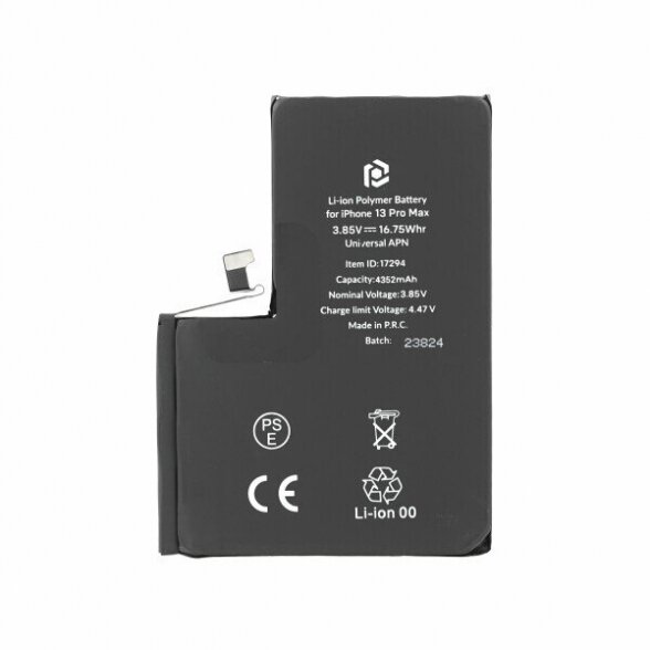 Akumuliatorius su lipduku skirtas iPhone 13 Pro Max (Compatible) Akumuliatorius su lipduku skirtas iPhone 13 Pro Max (Compatible)