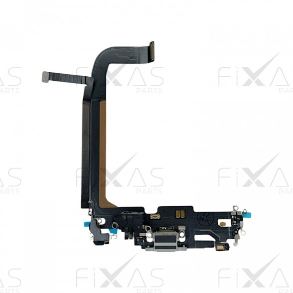iPhone 13 Pro Max charging port flex cable (Graphite) (Original / Used) iPhone 13 Pro Max charging port flex cable (Graphite) (Original / Used)
