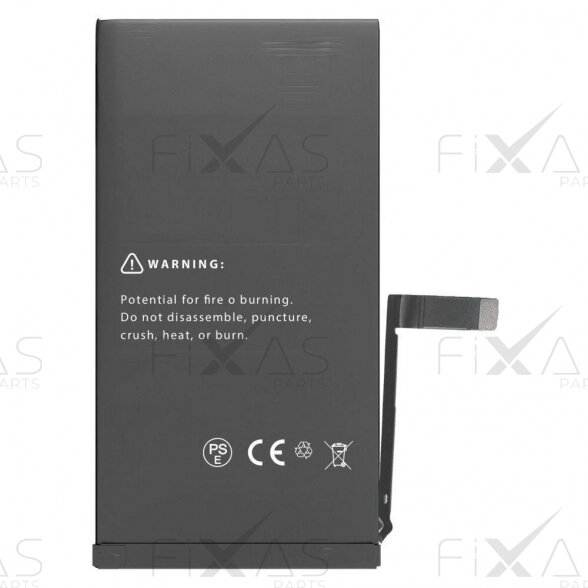 Akumuliatorius su lipduku skirtas iPhone 14 (Compatible) Akumuliatorius su lipduku skirtas iPhone 14 (Compatible)