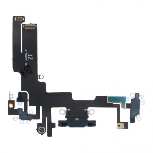 iPhone 14 charging port flex cable (Starlight) (Original / Used) iPhone 14 charging port flex cable (Starlight) (Original / Used)