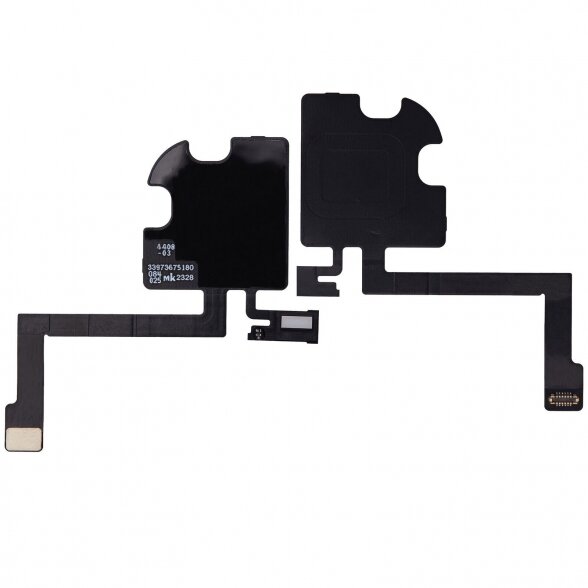 iPhone 15 Pro artumo jutiklio lanksčioji jungtis (Originali / Naudota) iPhone 15 Pro artumo jutiklio lanksčioji jungtis (Originali / Naudota)