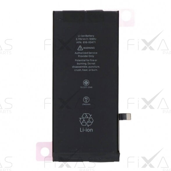 Akumuliatorius su lipduku skirtas iPhone XR (Compatible) Akumuliatorius su lipduku skirtas iPhone XR (Compatible)