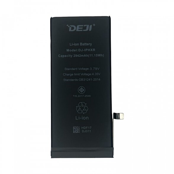 DEJI Battery with sticker iPhone for XR (Compatible) 1 DEJI Battery with sticker iPhone for XR (Compatible) 1