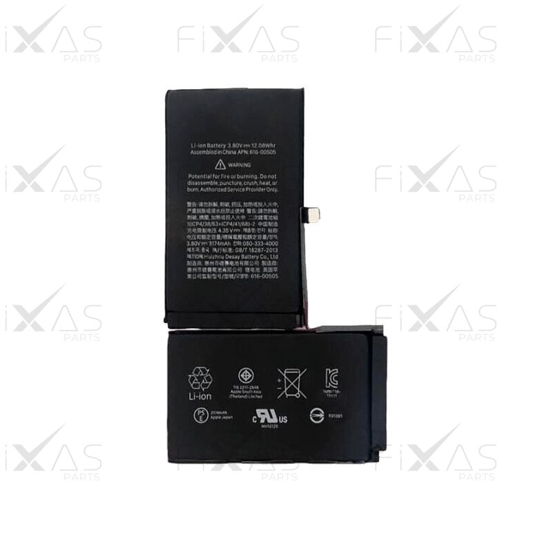 Battery with sticker for iPhone XS Max (Compatible) Battery with sticker for iPhone XS Max (Compatible)
