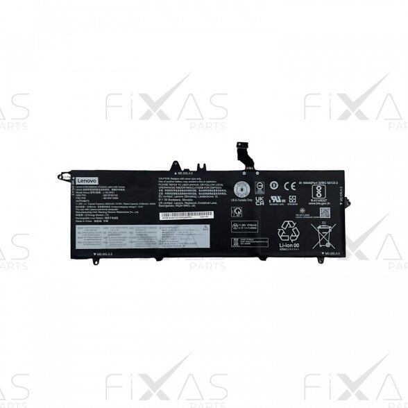 Lenovo ThinkPad T490s 57Wh 4922mAh 11.58V battery (Service Pack) Lenovo ThinkPad T490s 57Wh 4922mAh 11.58V battery (Service Pack)