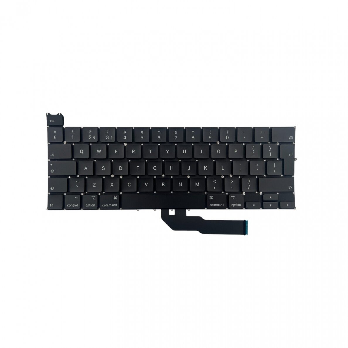 MacBook Pro 13" (2020) (A2251) klaviatūra su apšvietimu (UK) (Compatible)