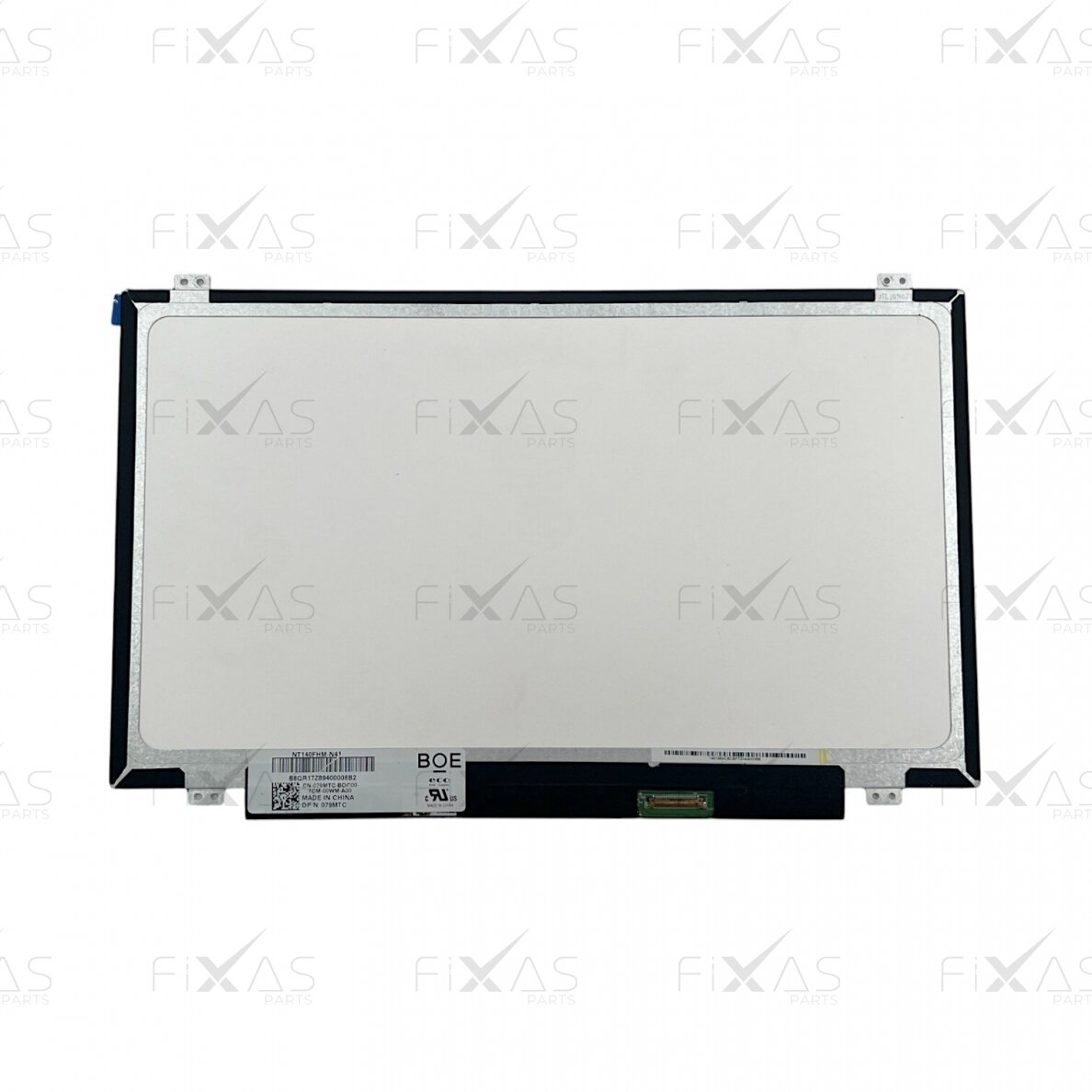 Matrica 14.0" 320mm 1920x1080 FHD, LED, IPS, SLIM, matinė su laikikliais (30pin Dešinėje)