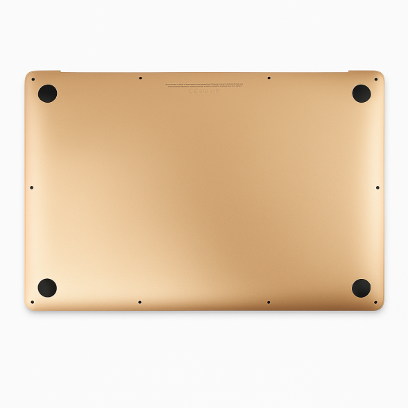 MacBook Air 13" (A1932) apatinis dangtis (Gold) (Pulled / Grade B) MacBook Air 13" (A1932) apatinis dangtis (Gold) (Pulled / Grade B)