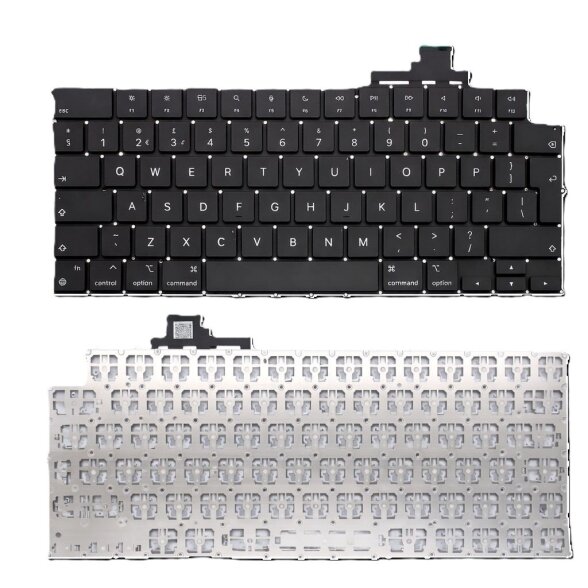 MacBook Air 13'' M2 (A2681) keyboard with backlight (UK) (Compatible) MacBook Air 13'' M2 (A2681) keyboard with backlight (UK) (Compatible)