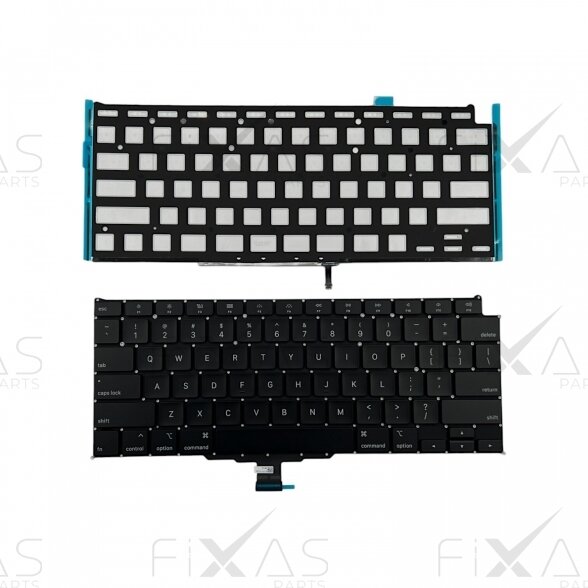 MacBook Air Retina 13" (2020) (A2179) keyboard with backlight (US) (Compatible) 1 MacBook Air Retina 13" (2020) (A2179) keyboard with backlight (US) (Compatible) 1