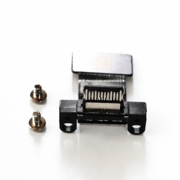MacBook M4 (2024) (A3185 / A3186 / A3401 / A3403 / A3112) Type-C DC power jack connector with flex cable (Original / Used) 2 MacBook M4 (2024) (A3185 / A3186 / A3401 / A3403 / A3112) Type-C DC power jack connector with flex cable (Original / Used) 2
