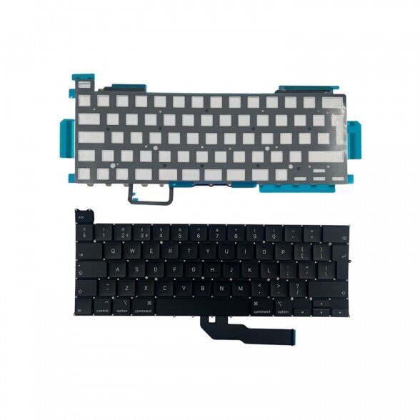 MacBook Pro 13" (2020) (A2251) klaviatūra su apšvietimu (UK) (Compatible) 1 MacBook Pro 13" (2020) (A2251) klaviatūra su apšvietimu (UK) (Compatible) 1