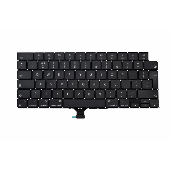 MacBook Pro 16" (A3186) klaviatūra su apšvietimu (UK) (Compatible) MacBook Pro 16" (A3186) klaviatūra su apšvietimu (UK) (Compatible)