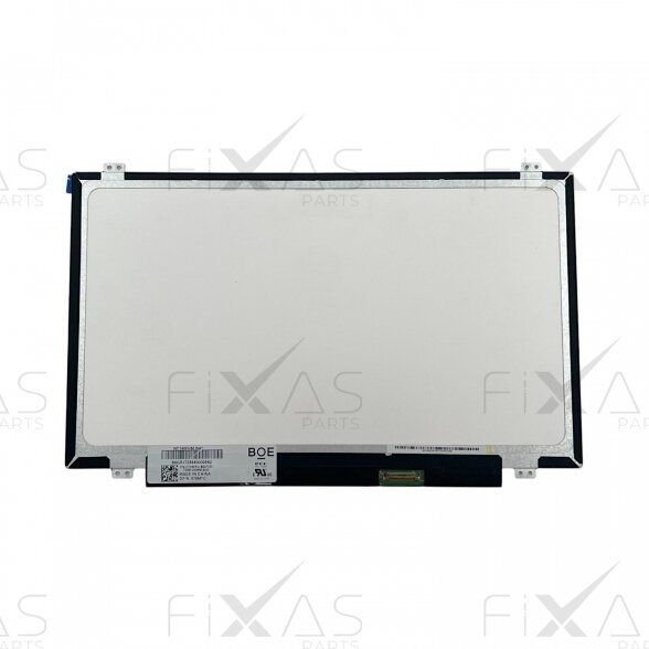 Matrica 14.0" 320mm 1920x1080 FHD, LED, IPS, SLIM, matinė su laikikliais (30pin Dešinėje)