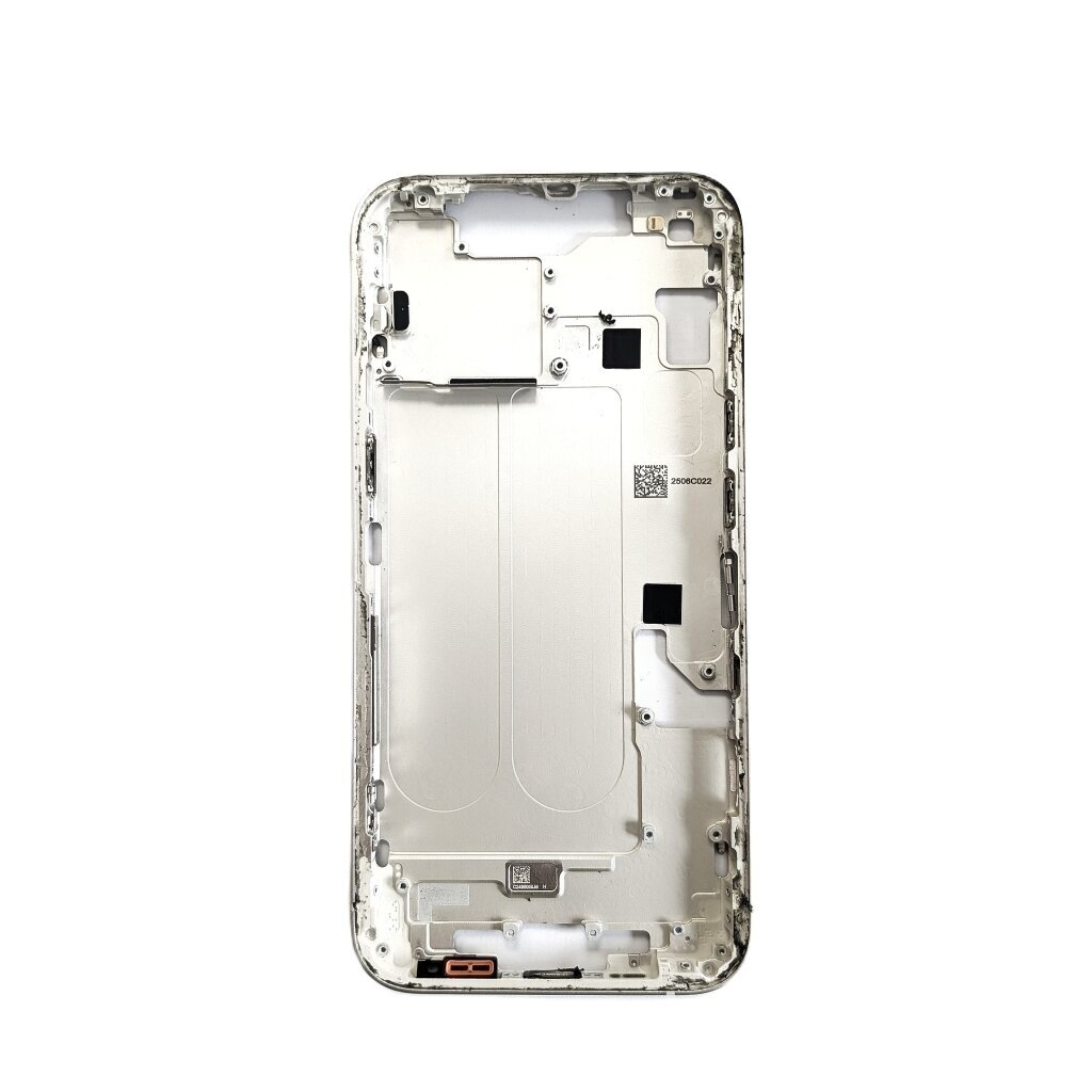 Middle frame for Apple iPhone 14 (Starlight) (DEF-1) (Empty) (Pulled / Grade A)