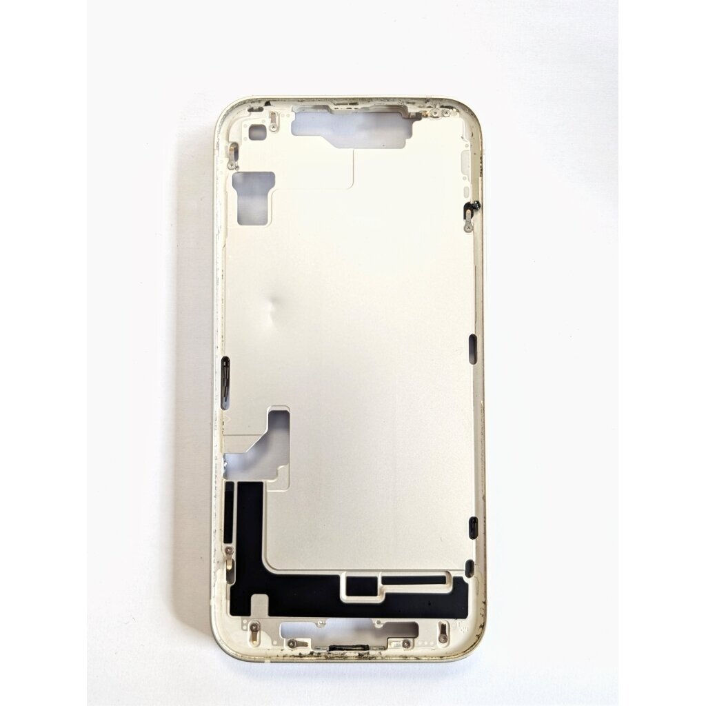 Middle frame for Apple iPhone 14 (Starlight) (DEF-1) (Empty) (Pulled / Grade A) 1 Middle frame for Apple iPhone 14 (Starlight) (DEF-1) (Empty) (Pulled / Grade A) 1