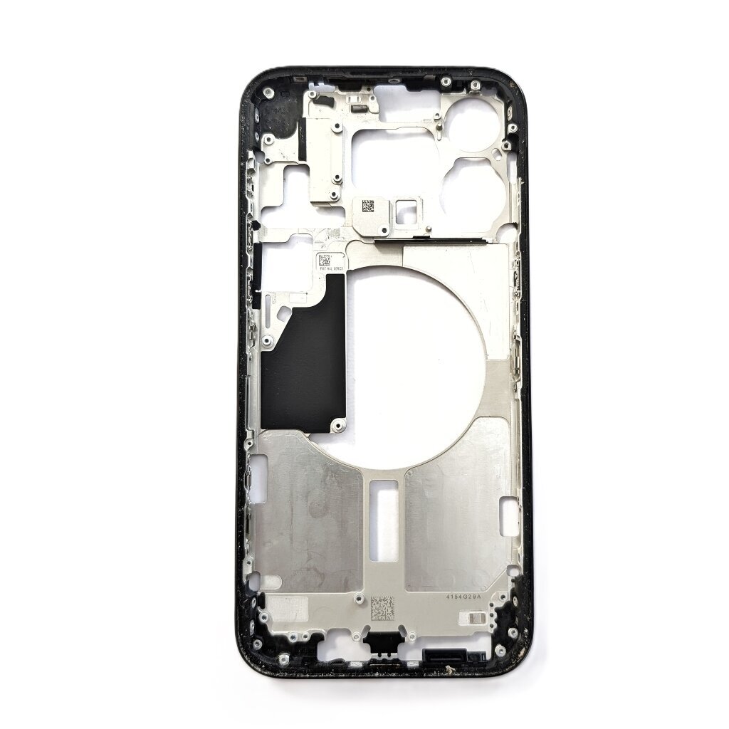 Middle frame for iPhone 15 Pro Max (Black Titanium) (Empty) (Pulled / Grade A) 1