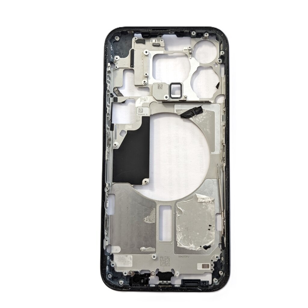 Middle frame for iPhone 15 Pro Max (Titanium Blue) (Empty) (Pulled / Grade B) 1 Middle frame for iPhone 15 Pro Max (Titanium Blue) (Empty) (Pulled / Grade B) 1