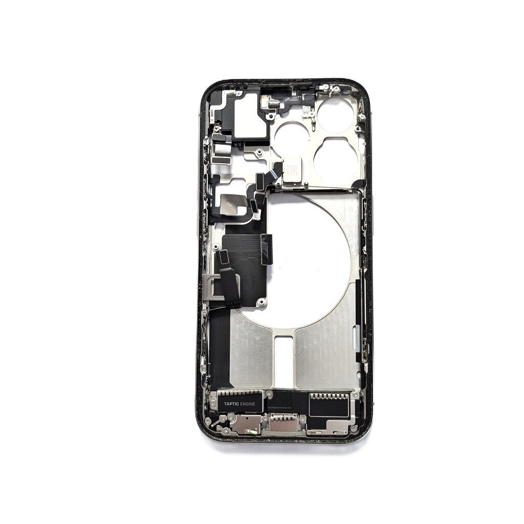 Middle frame for iPhone 15 Pro (Titanium Black) (Empty) (Pulled / Grade A) Middle frame for iPhone 15 Pro (Titanium Black) (Empty) (Pulled / Grade A)