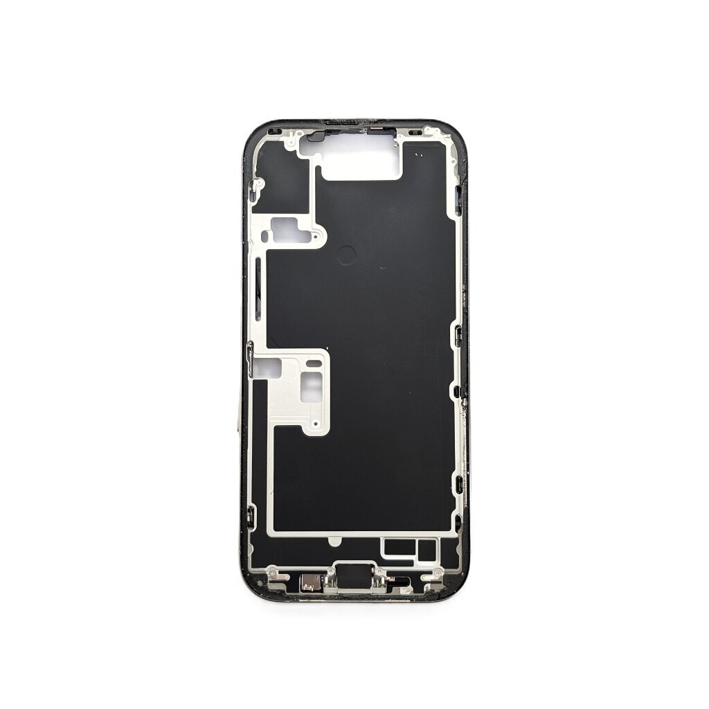 Middle frame + small parts + charging port for Apple iPhone 16 Pro (Natural Titanium) (Pulled / Grade A) 1