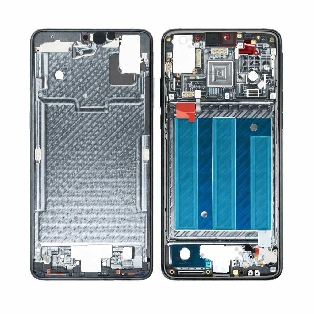 Middle frame + small parts + charging port for Huawei P20 (EML-L09) (Silver) (Pulled / Grade A) Middle frame + small parts + charging port for Huawei P20 (EML-L09) (Silver) (Pulled / Grade A)