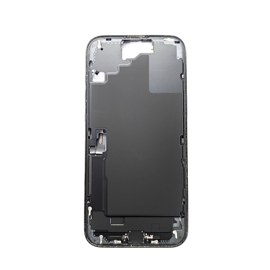 Middle frame + small parts + charging port for iPhone 16 Plus (Black Titanium) (Pulled / Grade B) 1