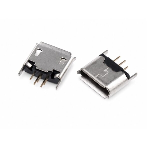 Micro USB charging port (Mini Trapezoidal Patch Female Socket) (Needs soldering) (Original / New) Micro USB charging port (Mini Trapezoidal Patch Female Socket) (Needs soldering) (Original / New)