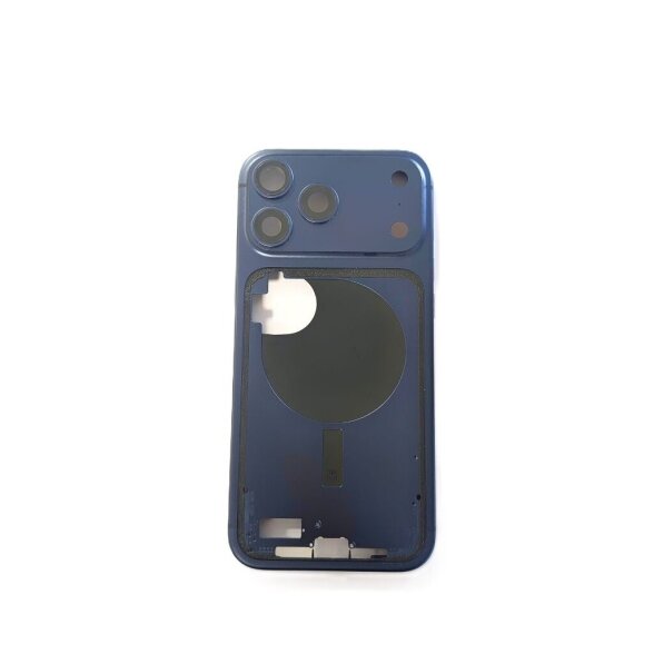 Middle frame for Apple iPhone 17 Pro Max (EMPTY) (USA) (Deep Blue) (Pulled / Grade A) Middle frame for Apple iPhone 17 Pro Max (EMPTY) (USA) (Deep Blue) (Pulled / Grade A)