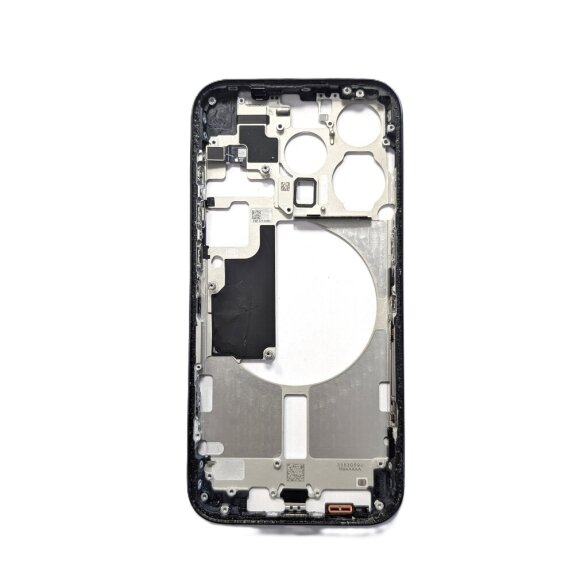 Middle frame for iPhone 15 Pro (EMPTY) (Titanium Blue) (Pulled / Grade A) Middle frame for iPhone 15 Pro (EMPTY) (Titanium Blue) (Pulled / Grade A)