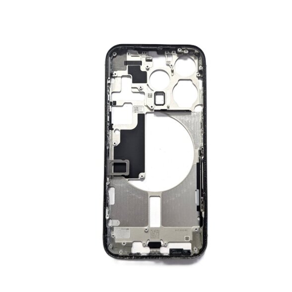 Middle frame for iPhone 15 Pro (Natural Titanium) (Empty) (Pulled / Grade B)