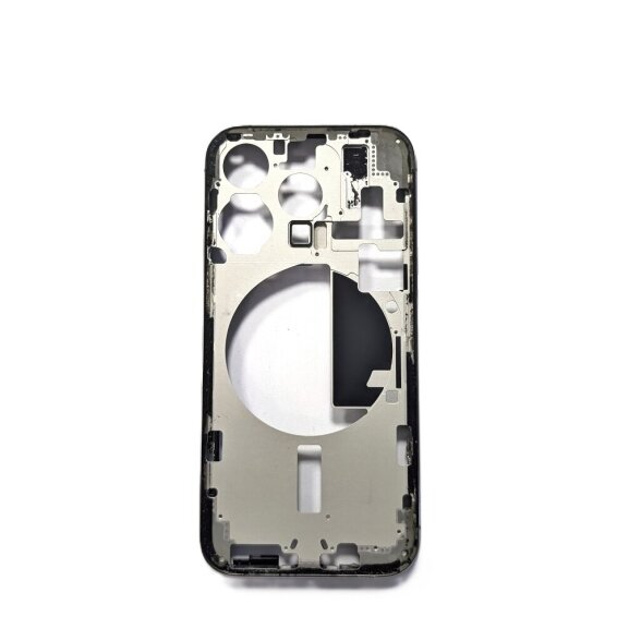 Middle frame for iPhone 15 Pro (Natural Titanium) (Empty) (Pulled / Grade B) 1 Middle frame for iPhone 15 Pro (Natural Titanium) (Empty) (Pulled / Grade B) 1