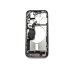 Middle frame for iPhone 15 Pro (Titanium Black) (Empty) (Pulled / Grade A)