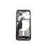Middle frame + small parts + charging port for Apple iPhone 15 Pro (Black) (Pulled / Grade A)
