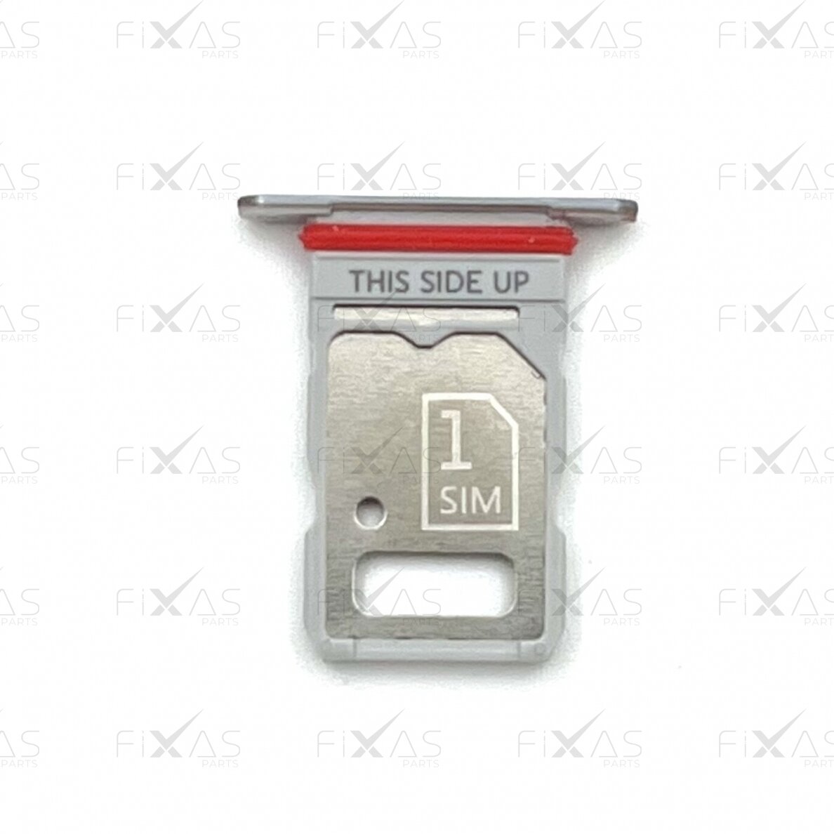 Motorola Edge 20 Sim card holder (Silver) (Original / Used)