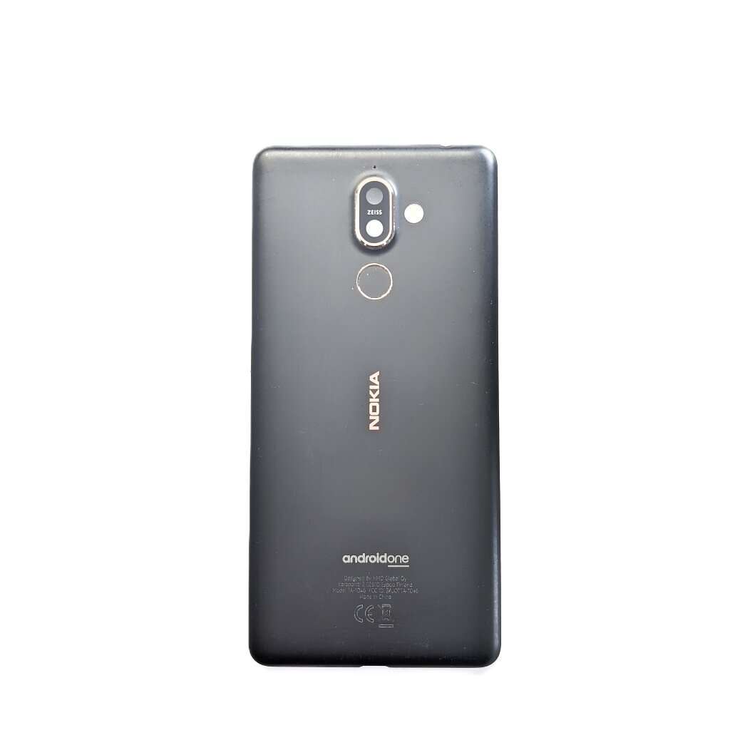 Nokia 6.1 (TA-1045) housing with battery and small parts (Black / Copper) (Original / Used)