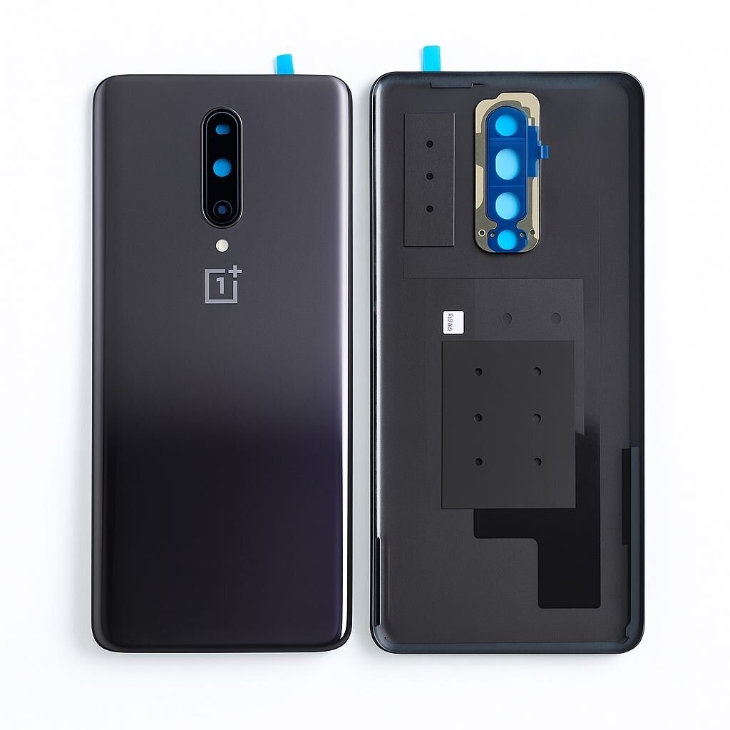 OnePlus 7 Pro (GM1911, GM1913, GM1917, GM1910, GM1915) back cover with camera lens (Black) (Compatible) OnePlus 7 Pro (GM1911, GM1913, GM1917, GM1910, GM1915) back cover with camera lens (Black) (Compatible)