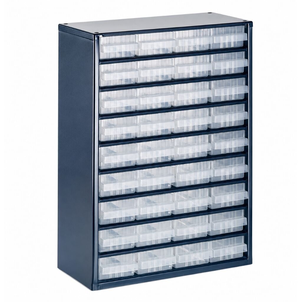 Raaco Drawer Storage Unit 36, Steel, 417 mm x 306 mm x 150 mm (Original / Used)