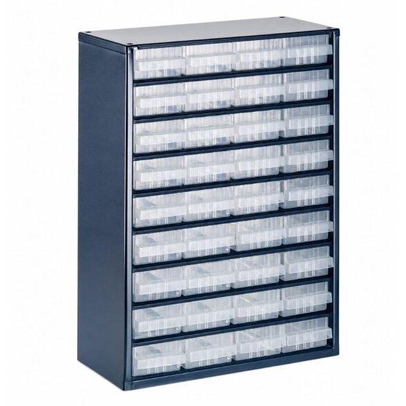 Raaco Drawer Storage Unit 36, Steel, 417 mm x 306 mm x 150 mm (Original / Used) Raaco Drawer Storage Unit 36, Steel, 417 mm x 306 mm x 150 mm (Original / Used)